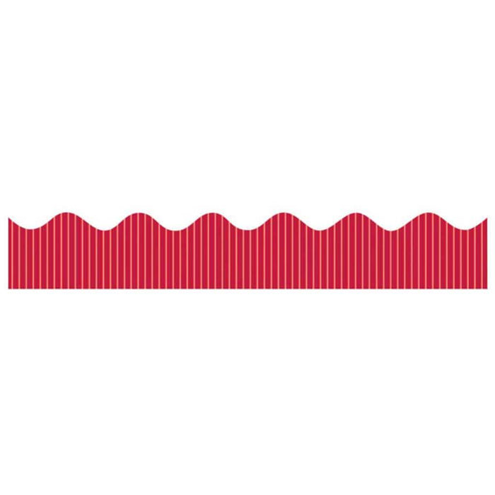 Bordette Decorative Border 2.25in x 25ft Metallic Red