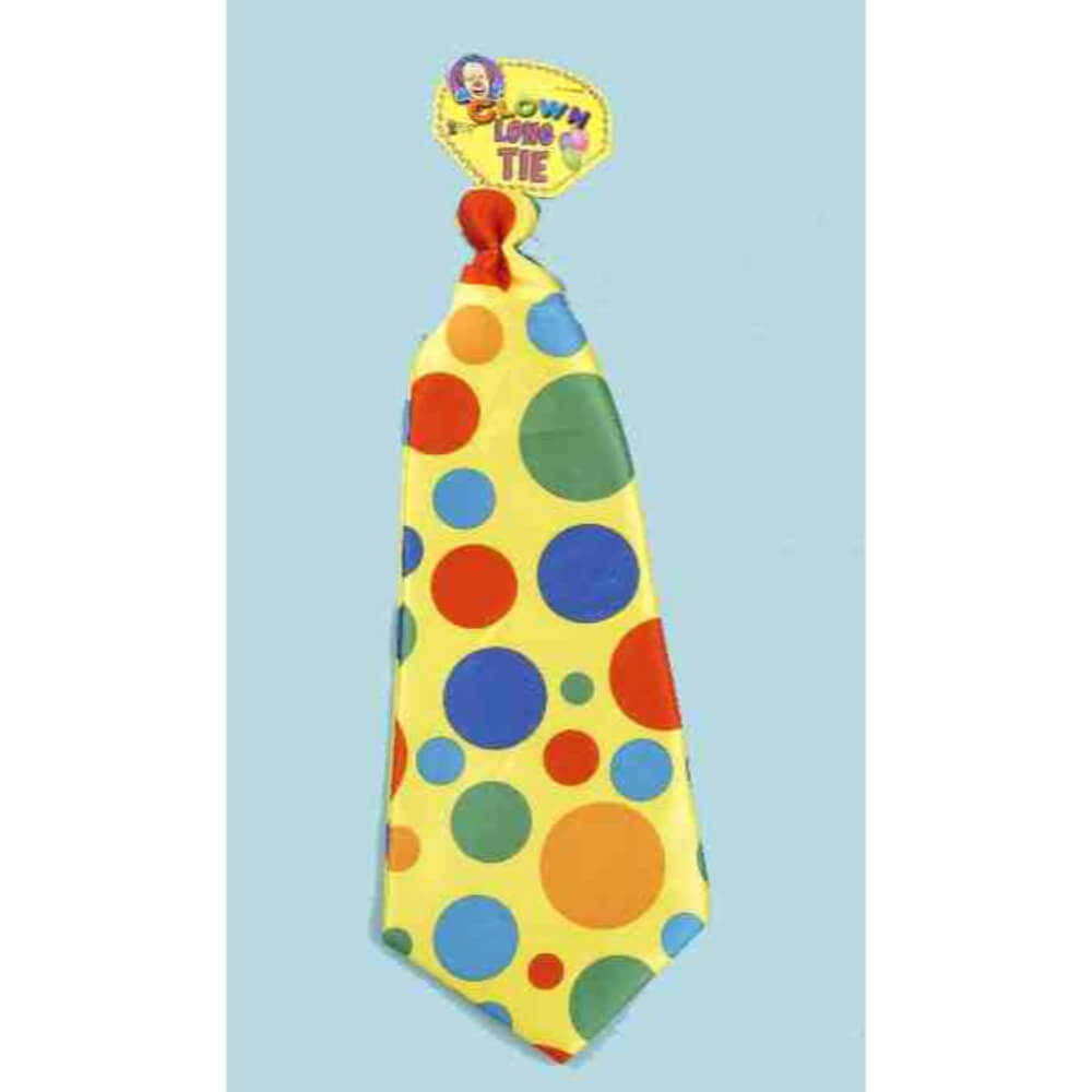 Clown Jumbo Long Neck Tie 