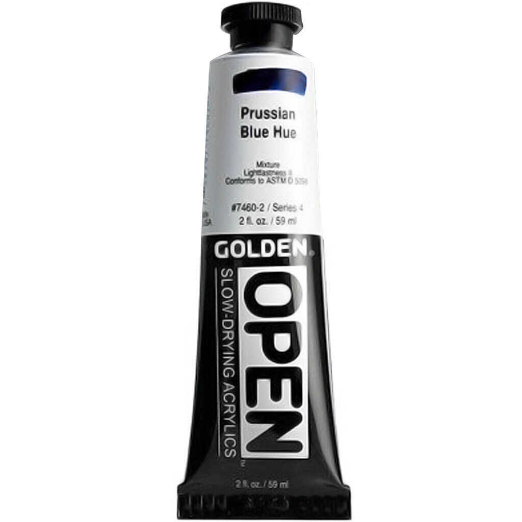 Golden Open Acrylics Prussian Blue Hue 2oz