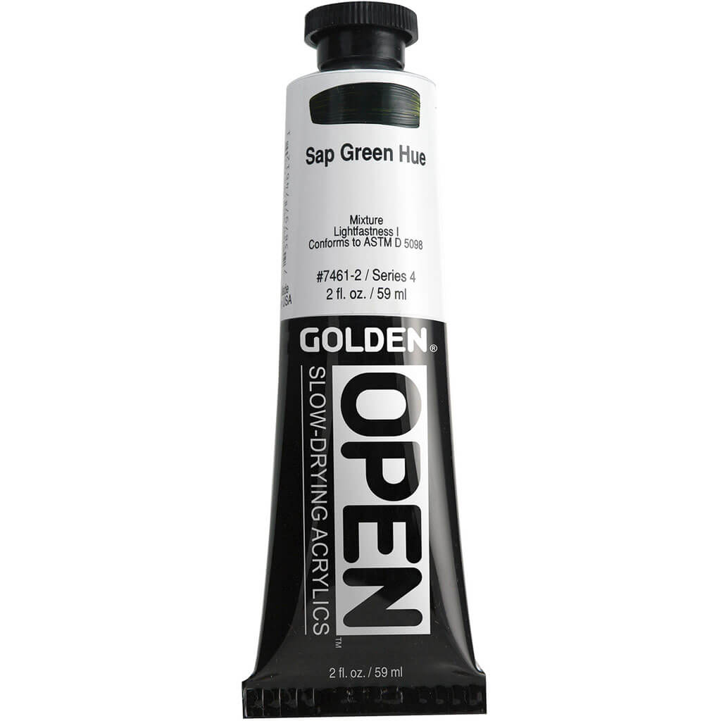 Golden Open Acrylics Sap Green Hue 2oz