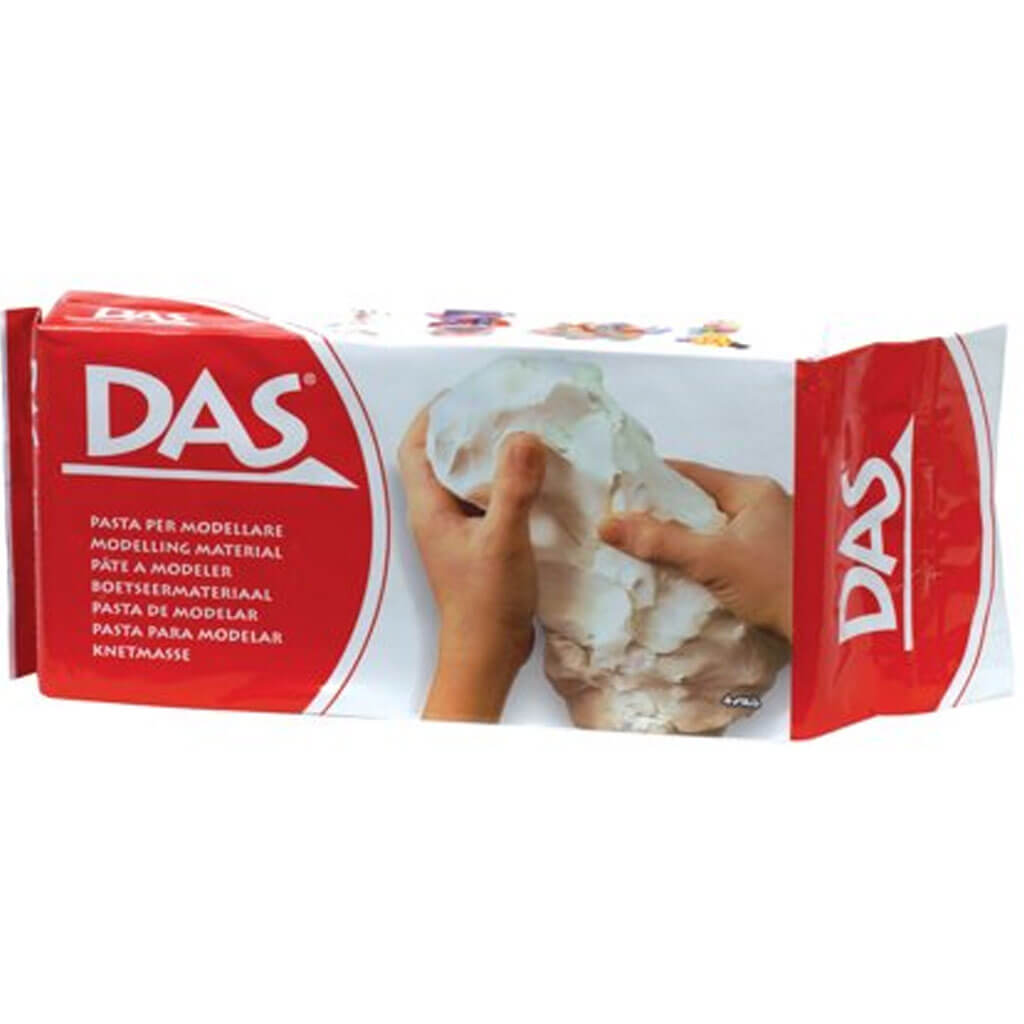 Das Air Hardening Clay 1.1lbs White