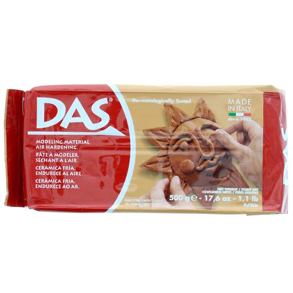 Das Air Hardening Clay 500g TerraCotta