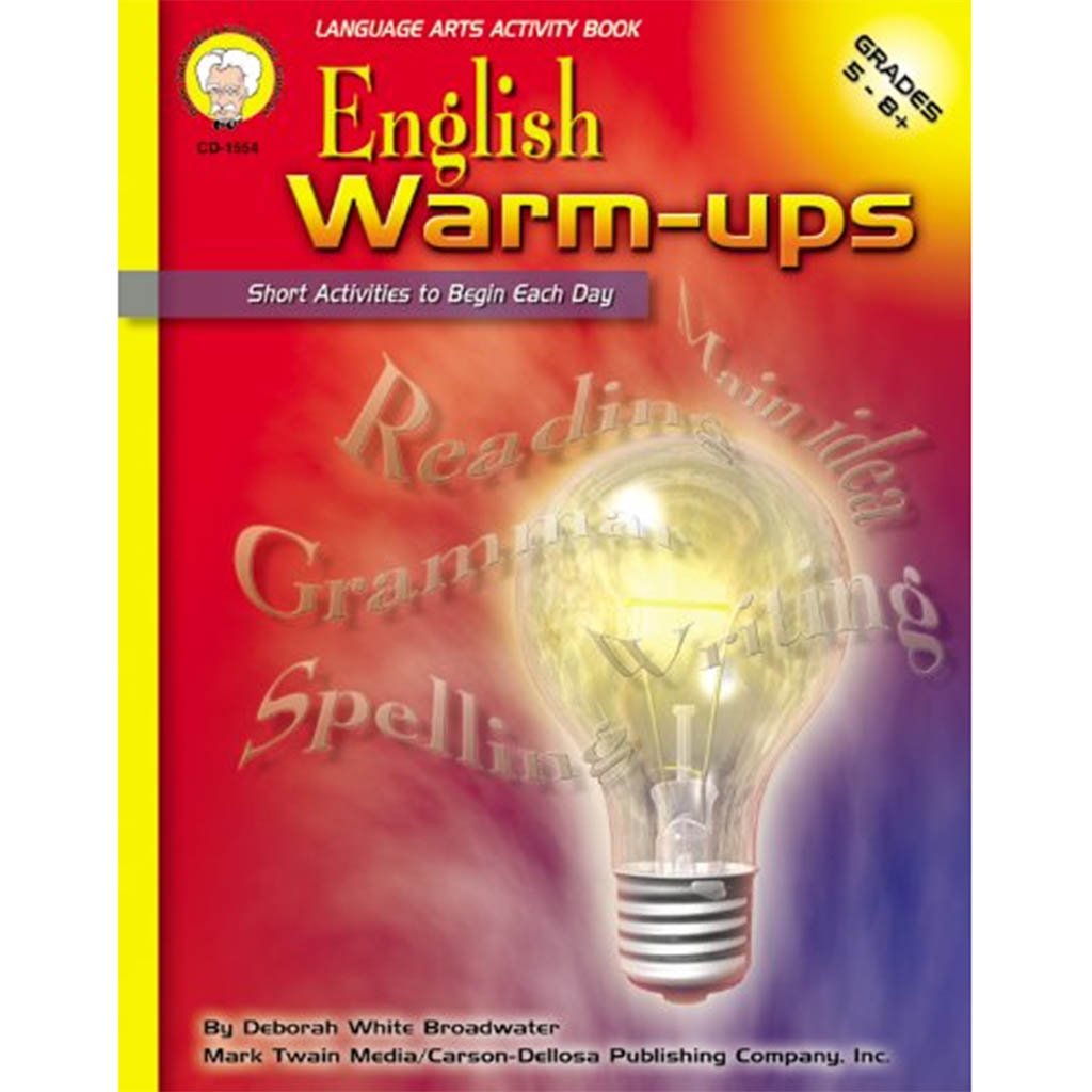 English Warm Ups Workbook Grade 5-8