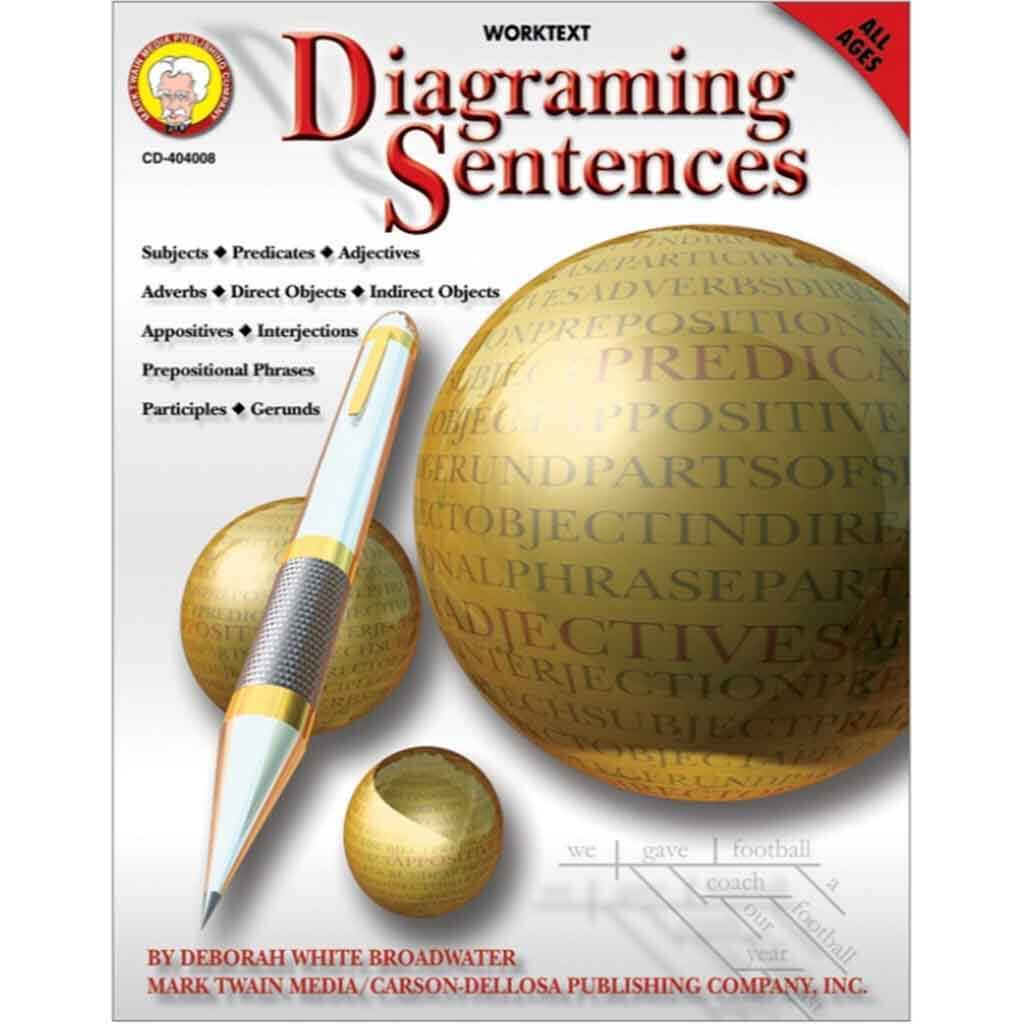 Diagraming Sentences Resource Book Grade Pk-8 