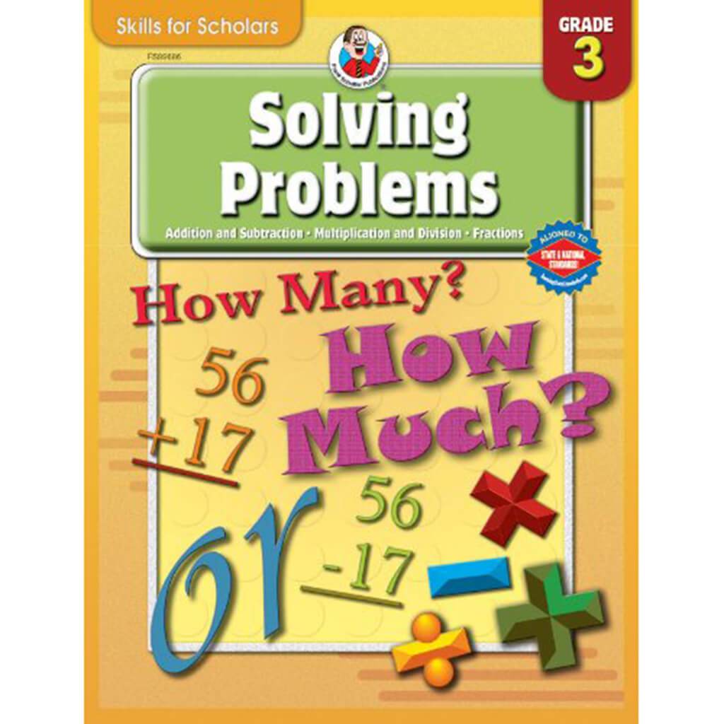 Solving Problems Book Grade 3