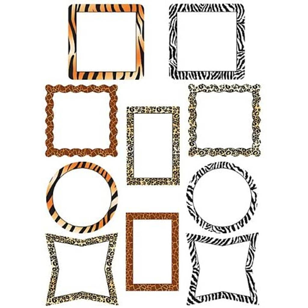 Picture Frame Animal Print Accents