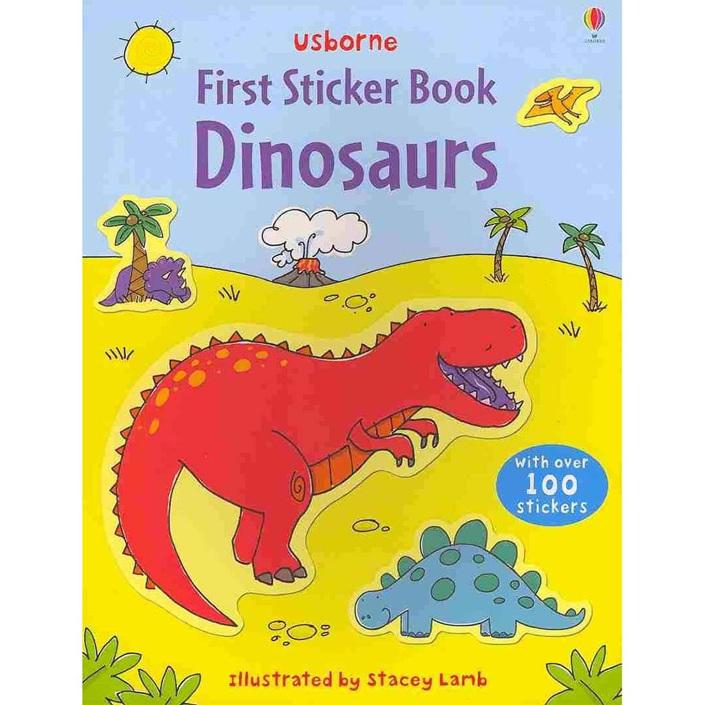 First Sticker Book Dinosaurs