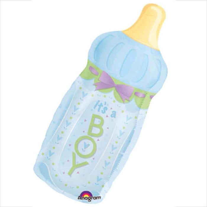 It's A Boy Baby Bottle Super Shape 31in 