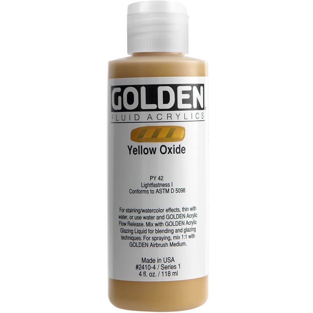 Golden Fluid Acrylic Paint 4oz