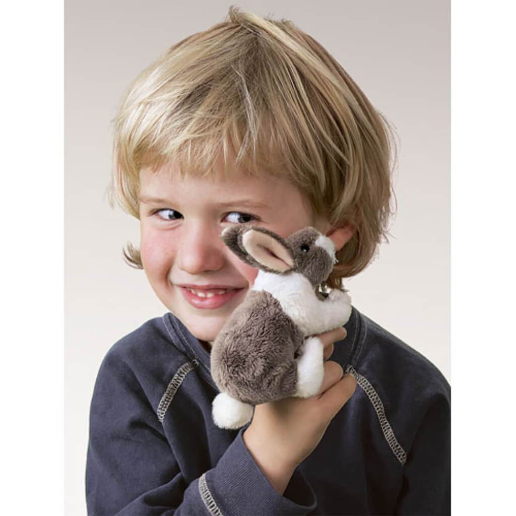 Mini Bunny Rabbit Puppet 