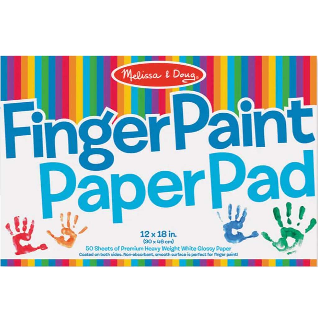 Finger Paints Paper Pad 12in x 18in