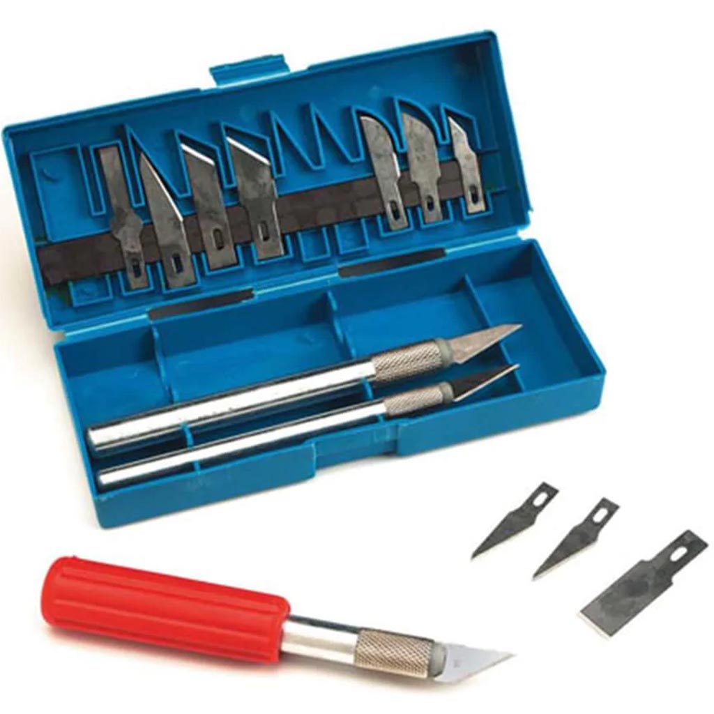 Hobby Knife Set 16 assorted size 