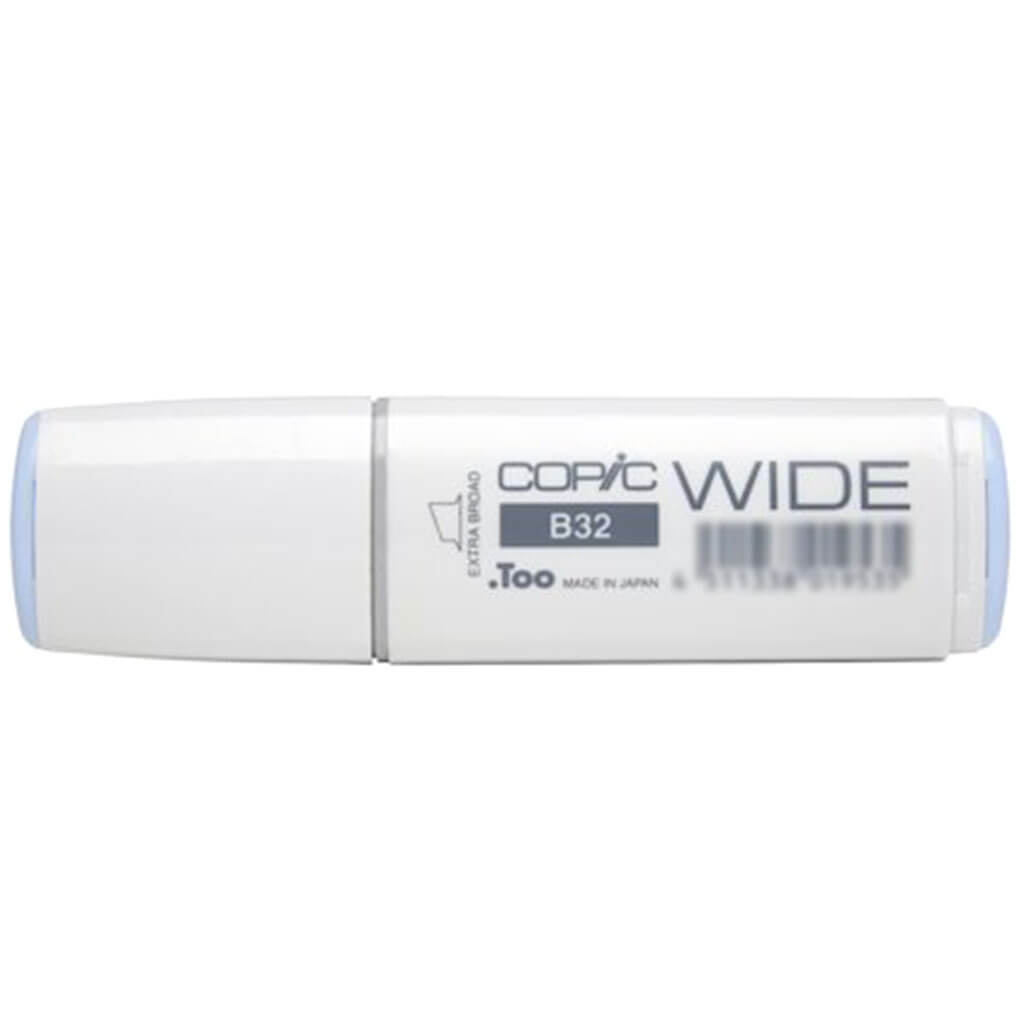 Wide Marker Pale Blue