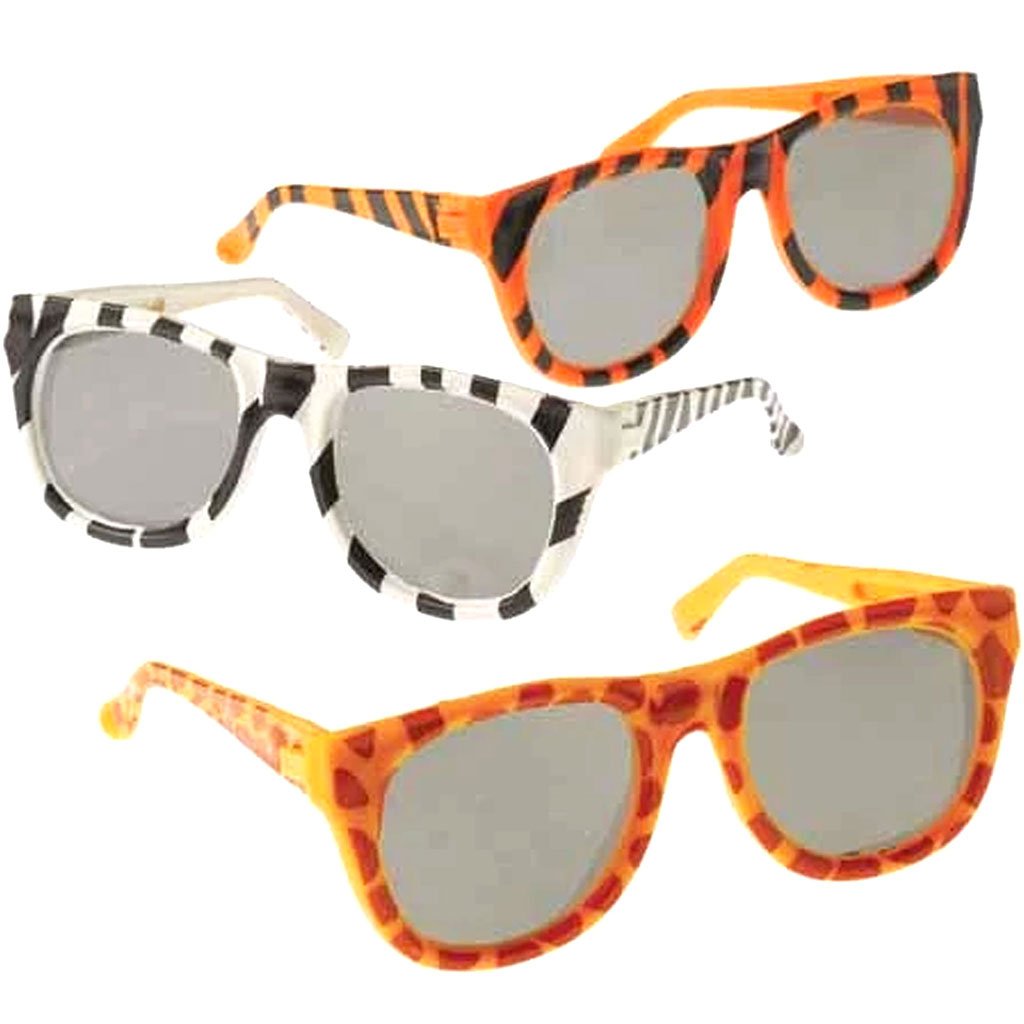 Safari Animal Print Sunglasses