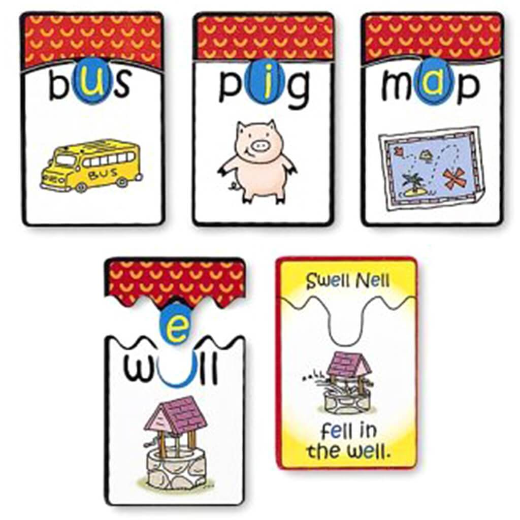 Long Vowels Phonics Puzzle Car