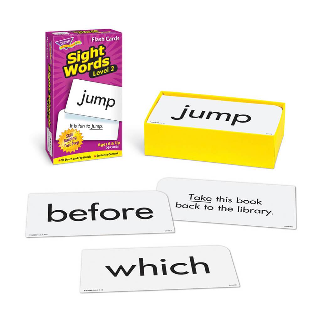 Sight Words Flashcard Lvl. 2 