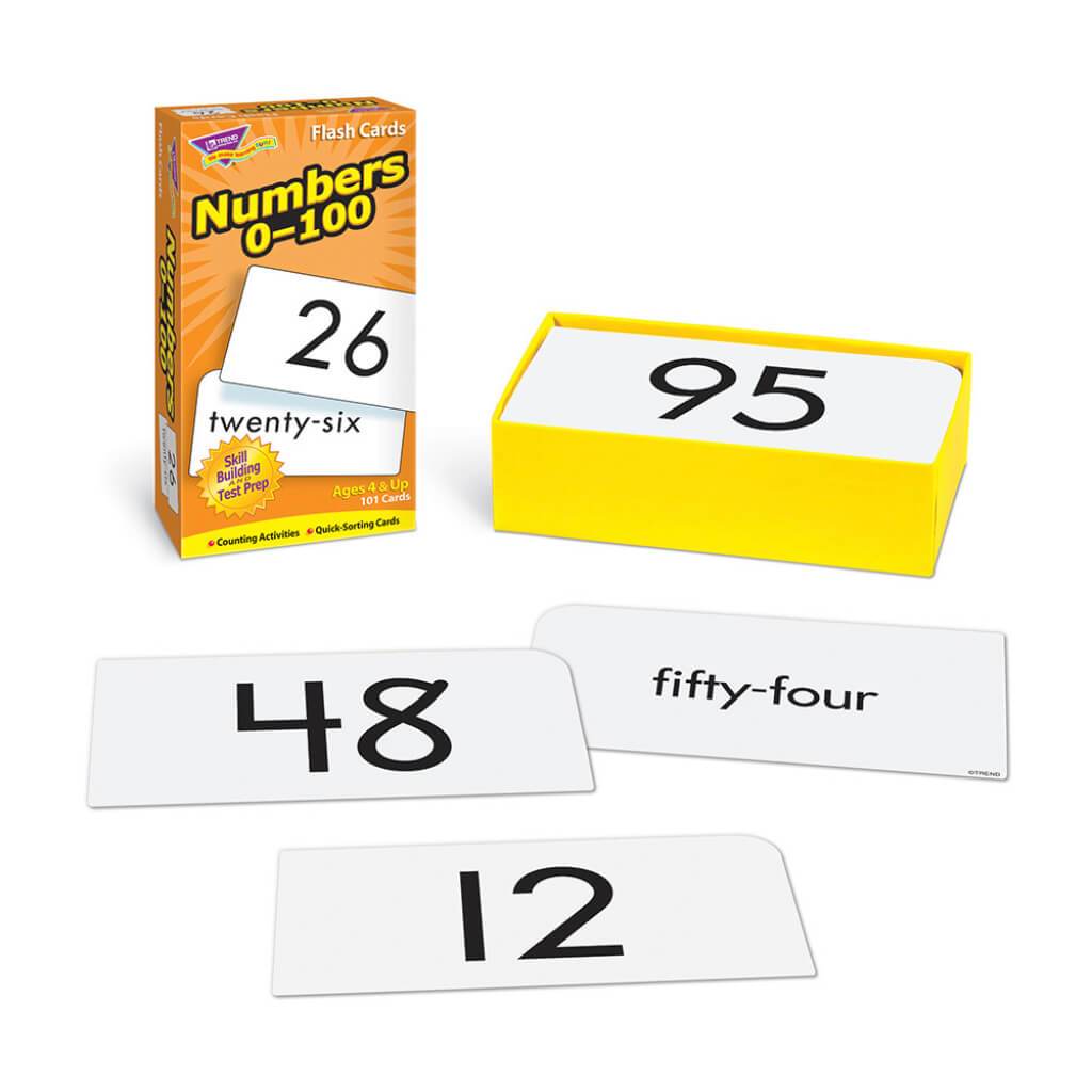 Flash Card Numbers 0-100 