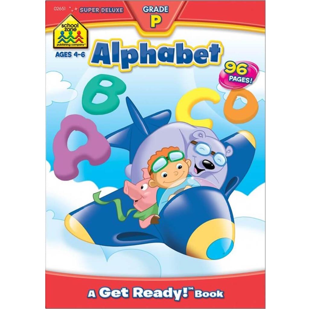 Super Deluxe Alphabet Book Age 4-6 Grade Prek