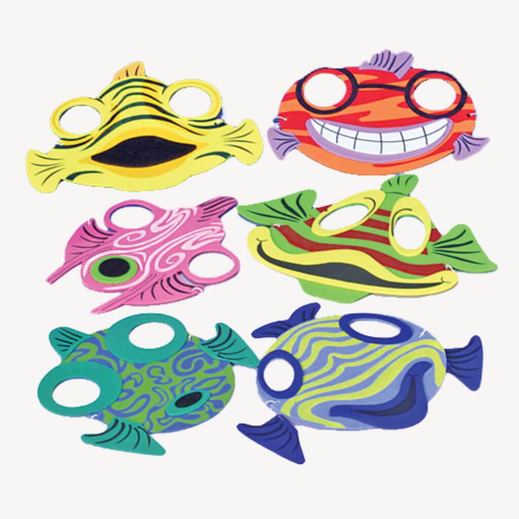 Mask Fish Face Foam 