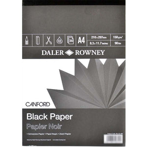 Daler Rowney Canford Black Paper Pads