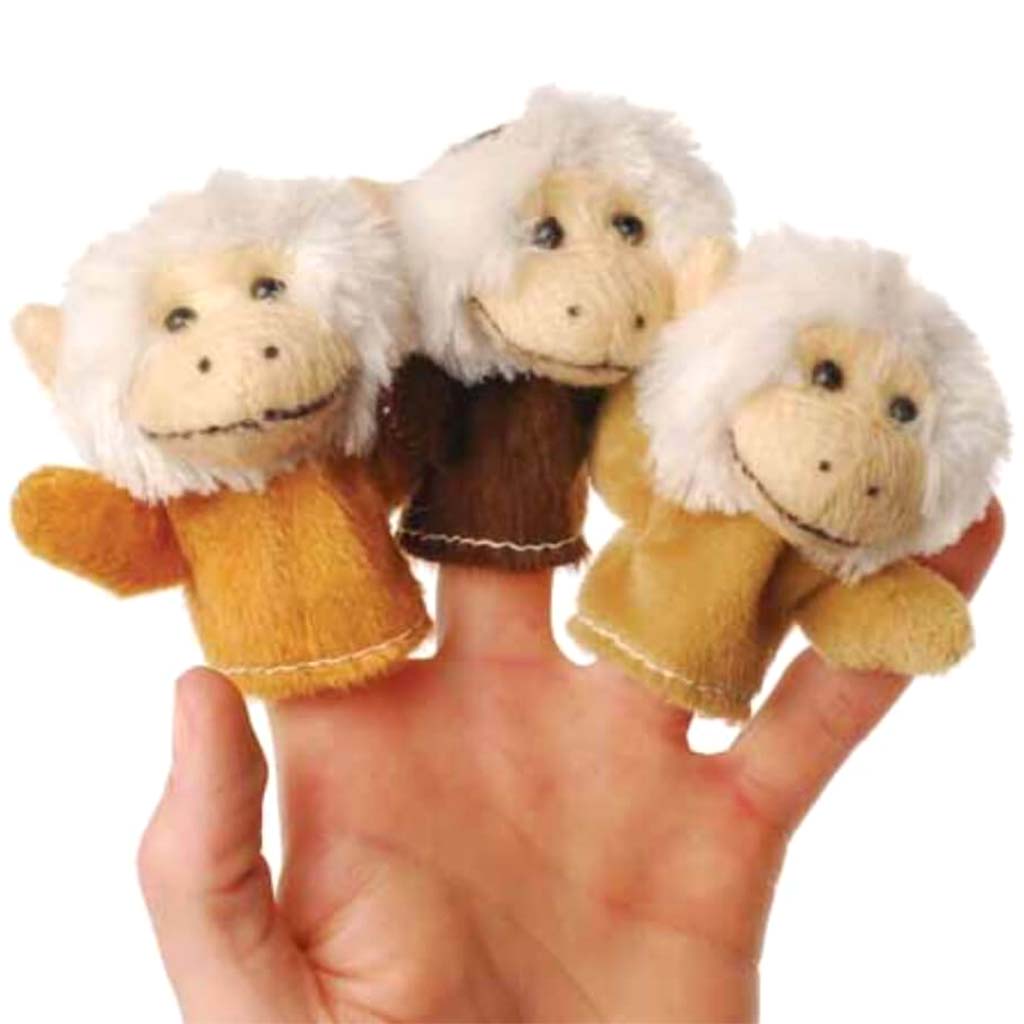 Monkey Finger Puppets 