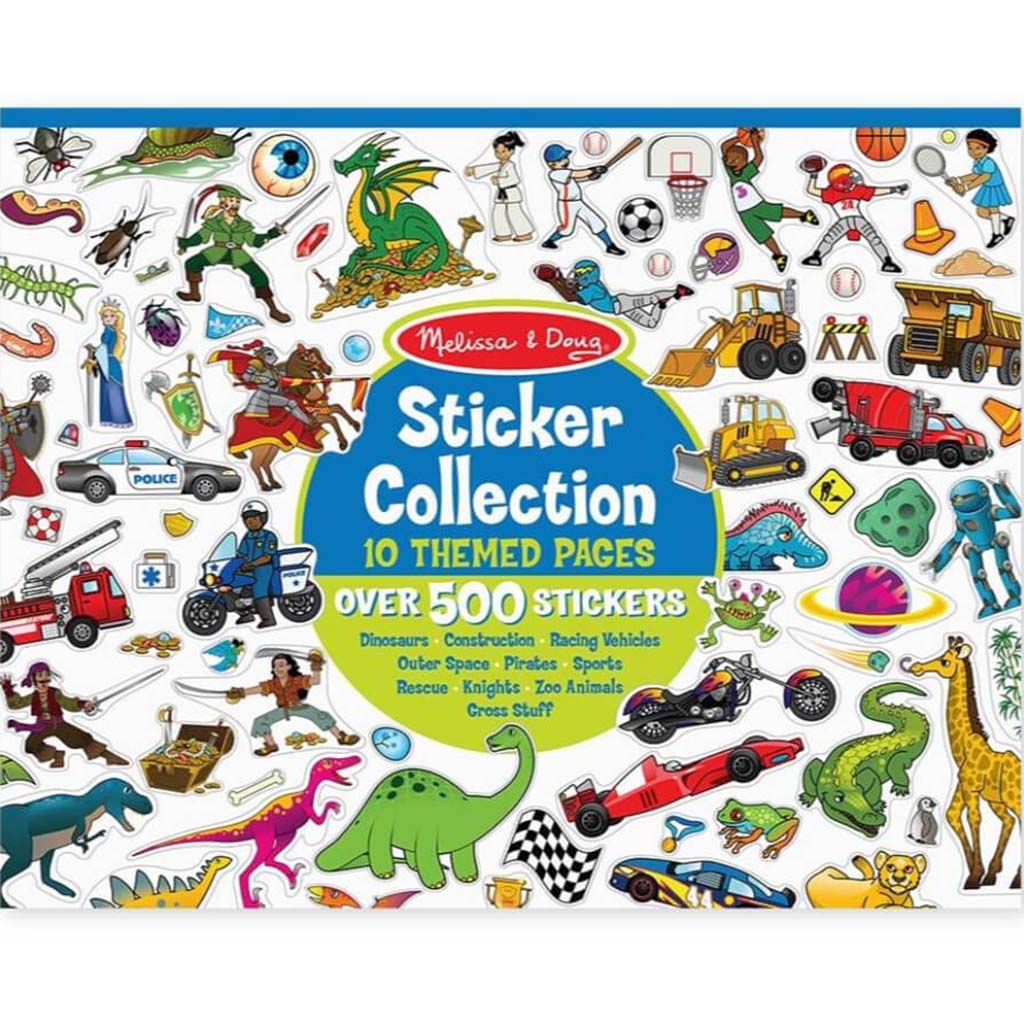 STICKER COLLECTION ASST. THEME BLUE BLUE 