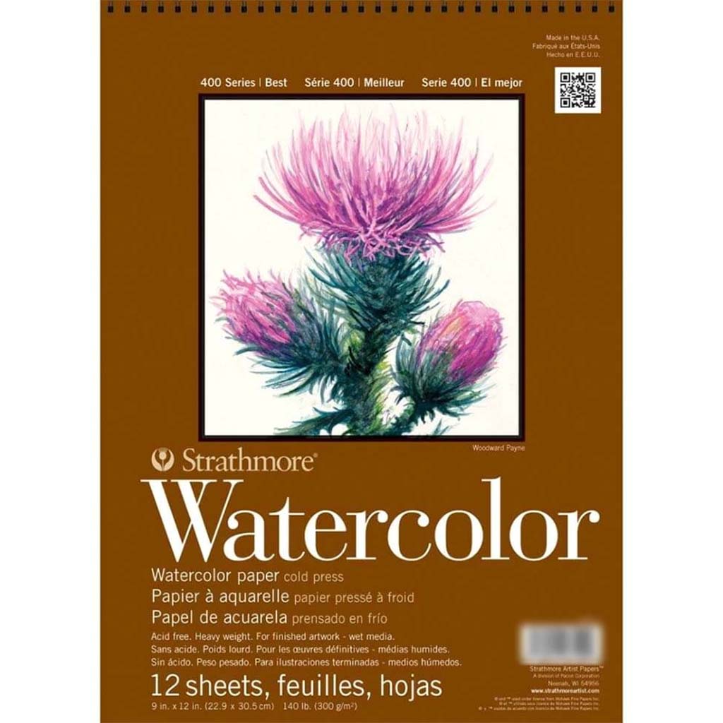 Strathmore Watercolor Paper Pad 400 Series 11in x 15in