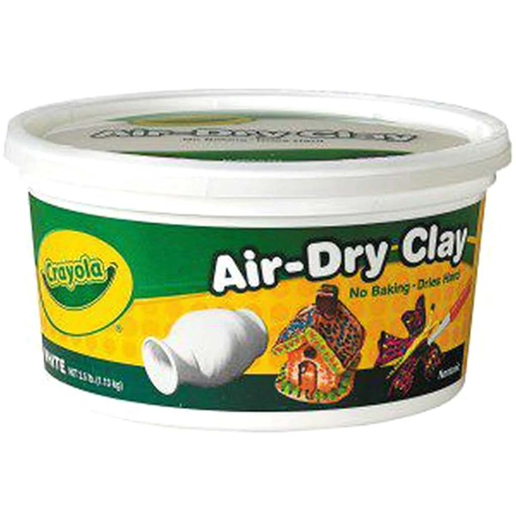 AIR DRY CLAY WHITE 2.5LB