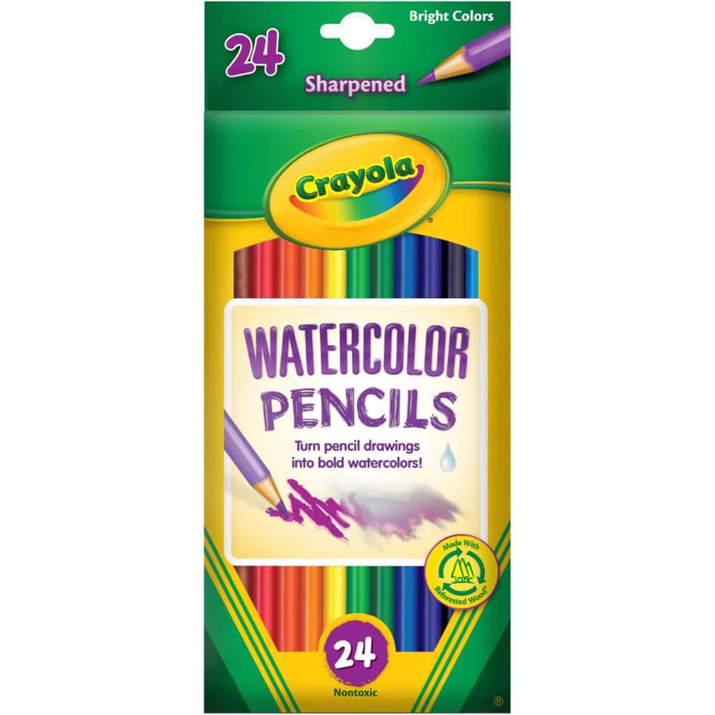 Crayola Watercolor Pencils 24 pencils