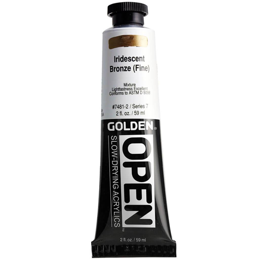 Golden Open Acrylics 2oz Series 7 Iridescent Bronze (Fine)