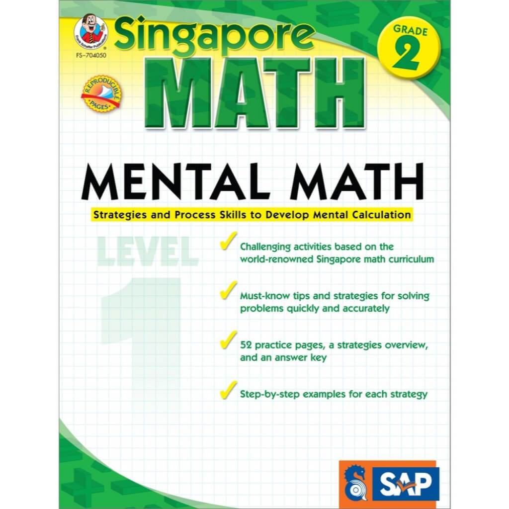 Mental Math Workbook Grade 2 