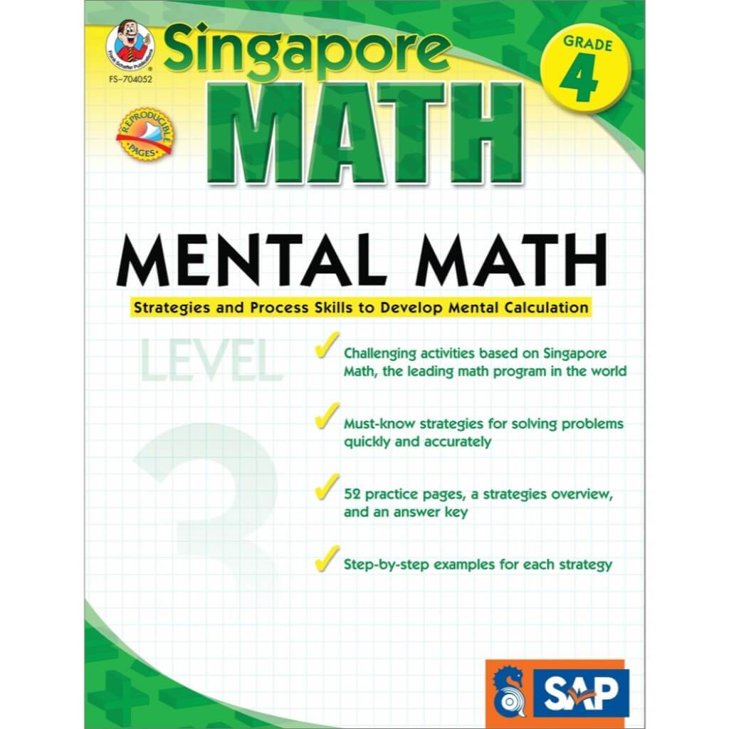 Mental Math Workbook Grade 4 