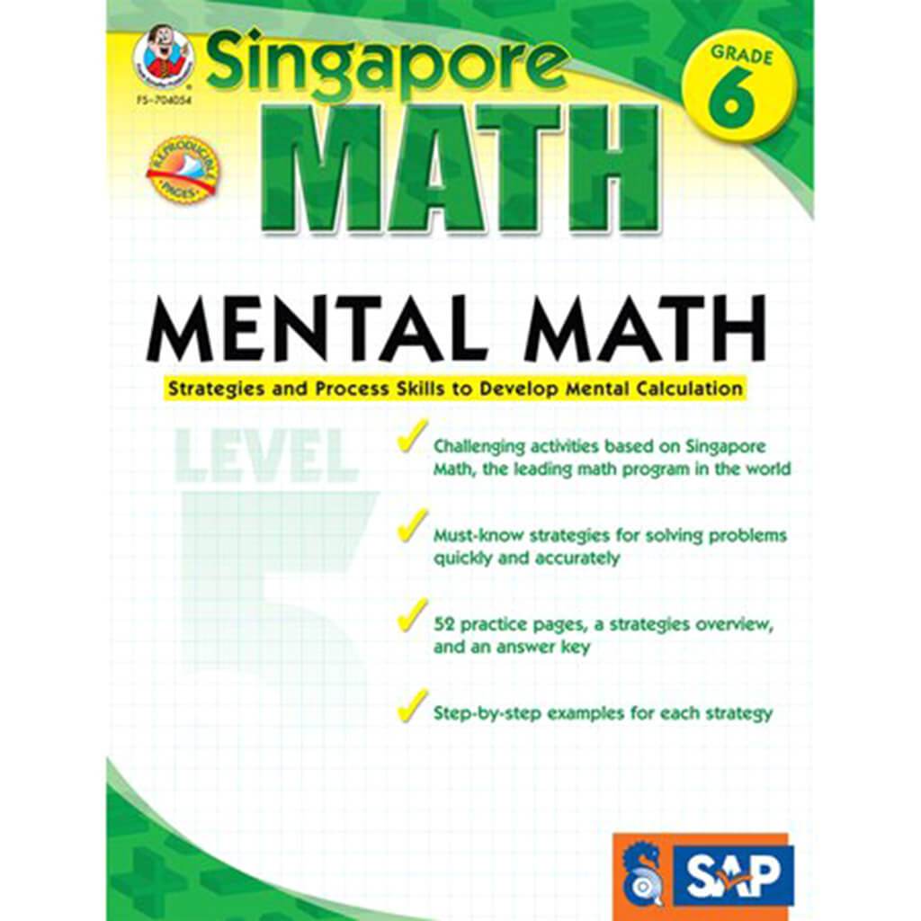 Mental Math Level 5 Grade 6