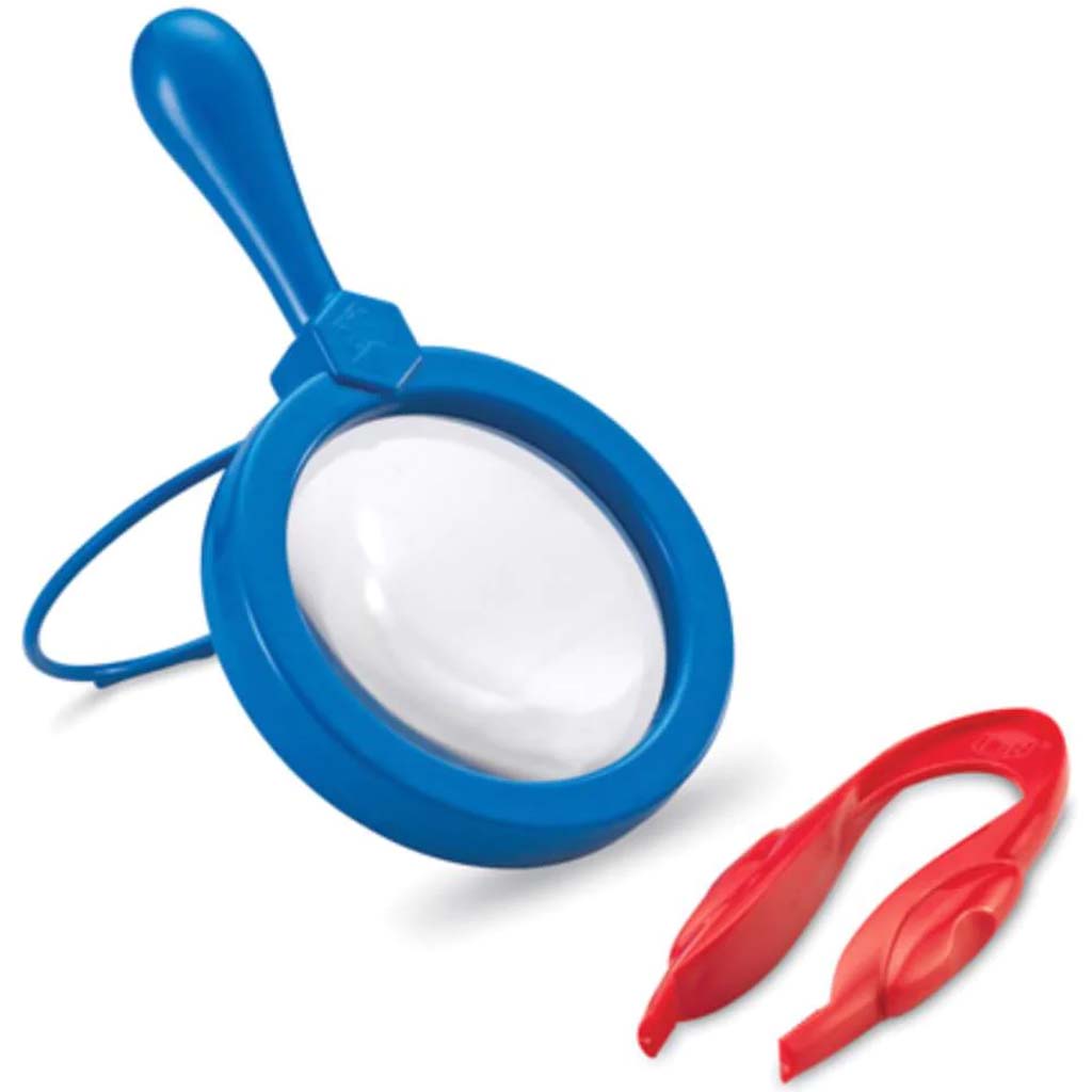 Primary Science Magnifier &amp; Tweezers 