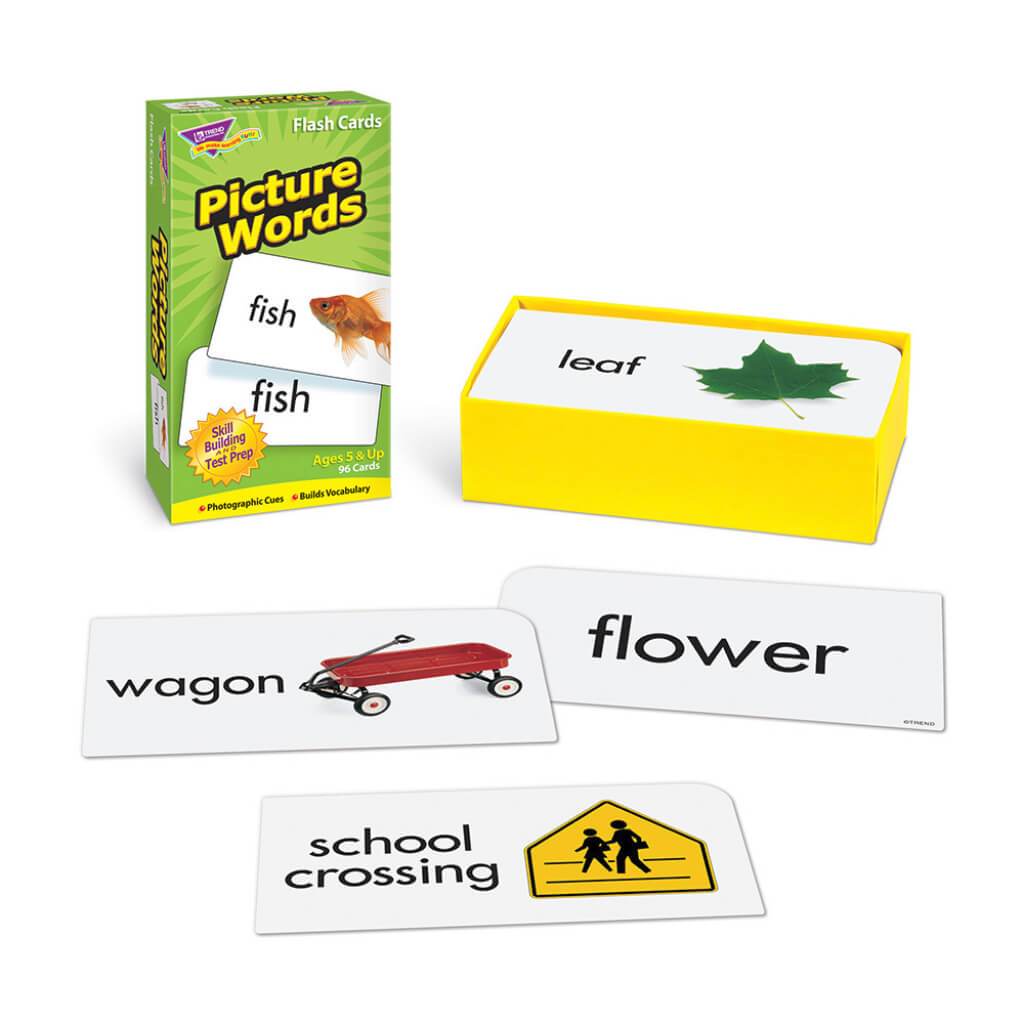 Picture Words Flash Cards 