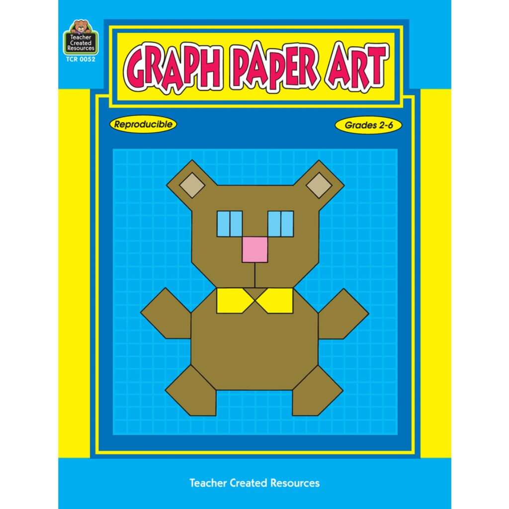 Graph Paper Art Book Grade 2-6