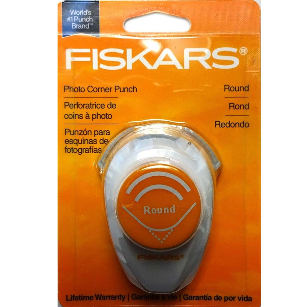 Round Photo Corner Lever Paper Punch 