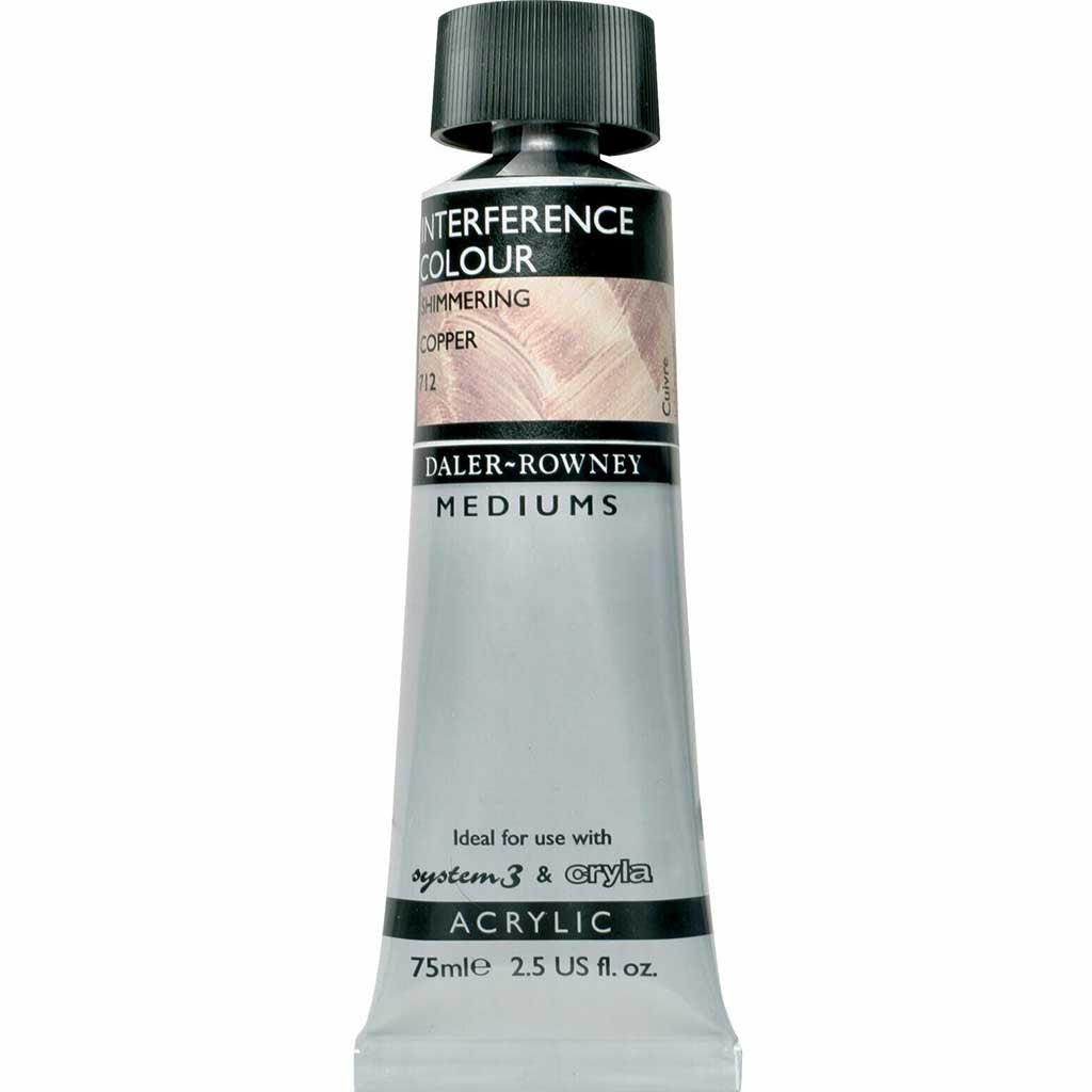 Interference Color Acrylic Medium 75ml