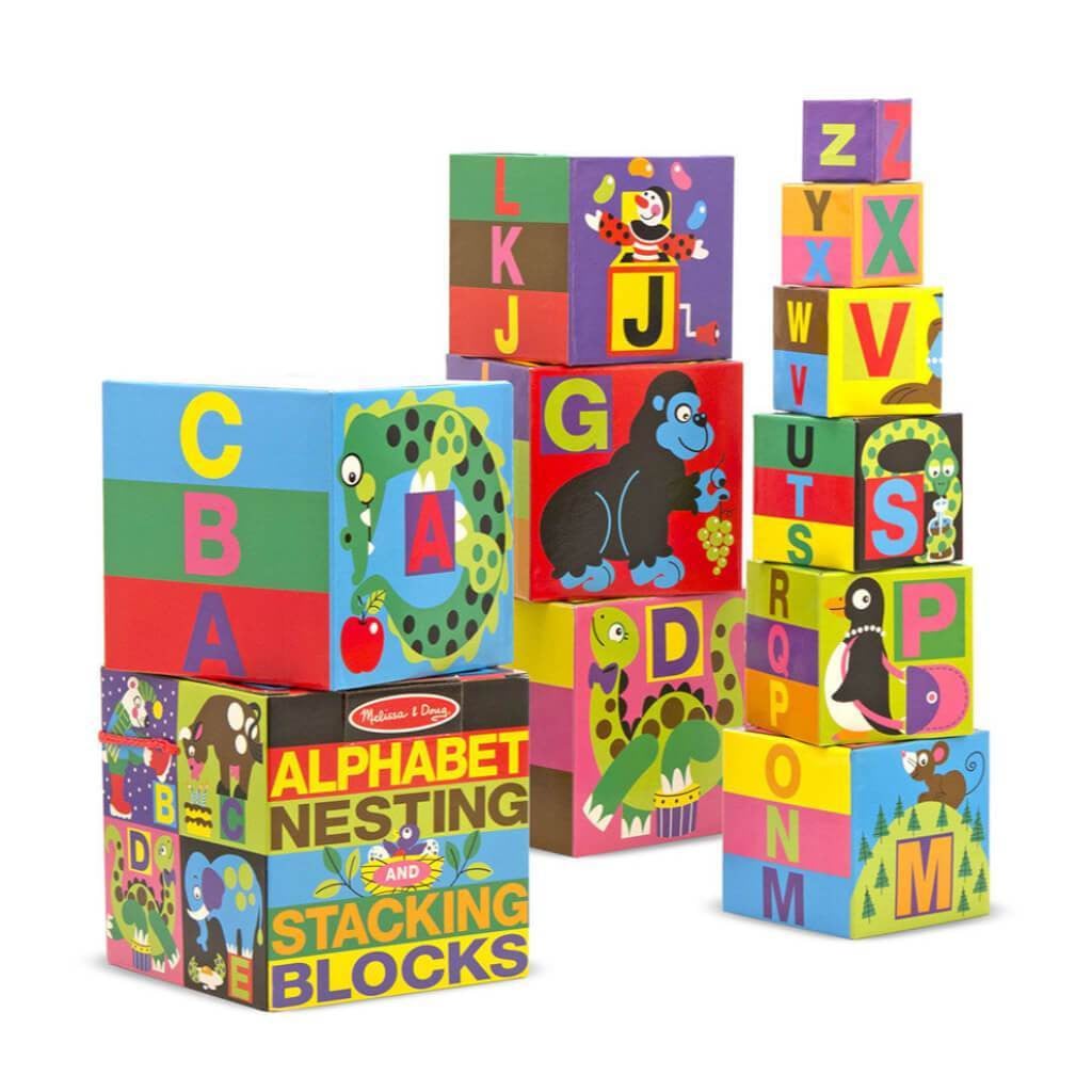 Alphabet Nesting &amp; Stacking Block 