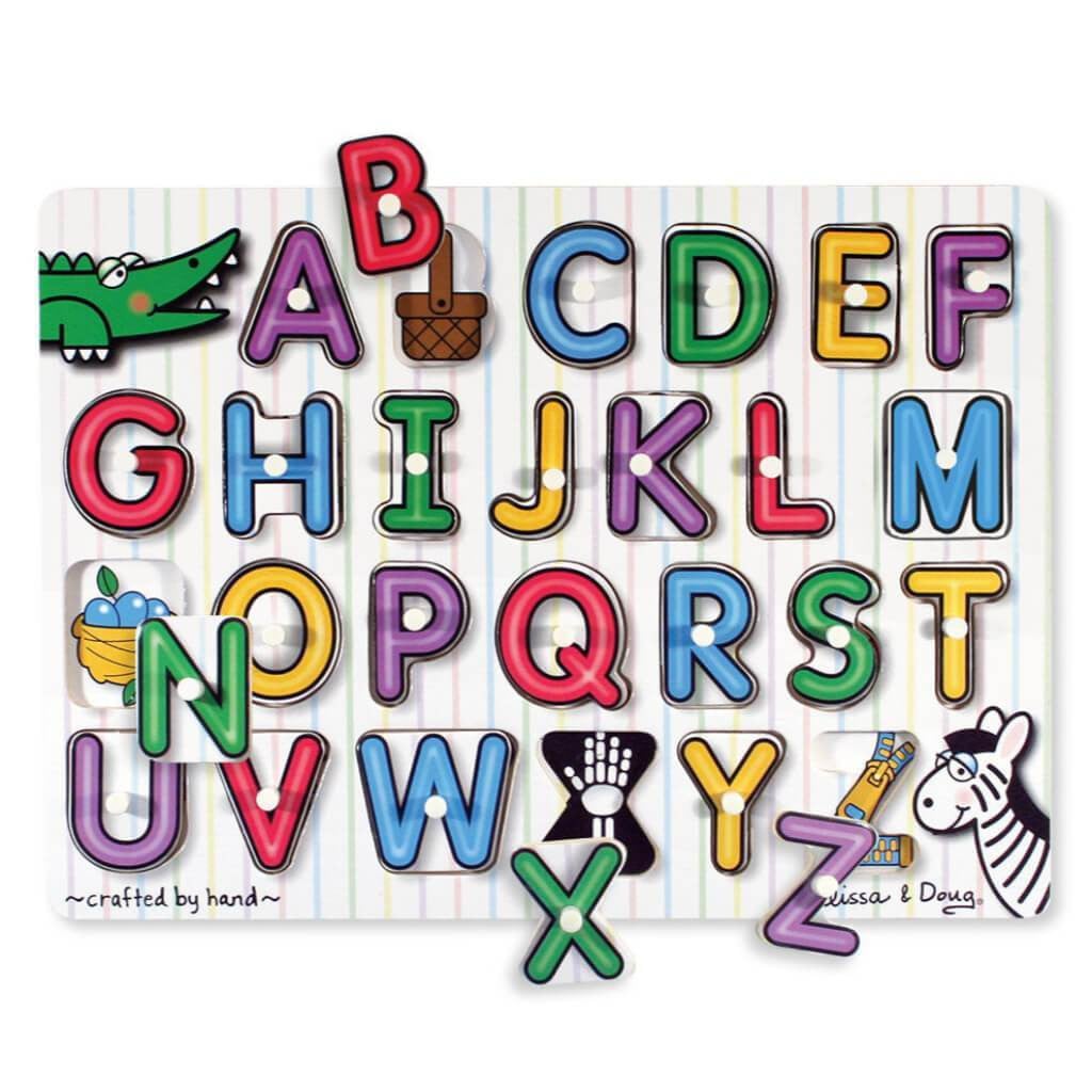 Alphabet Peg Puzzle 