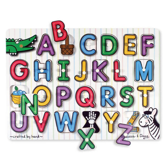 Alphabet Peg Puzzle 