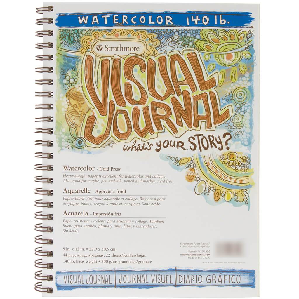Strathmore Visual Journal 12in x 9in 140lb Watercolor