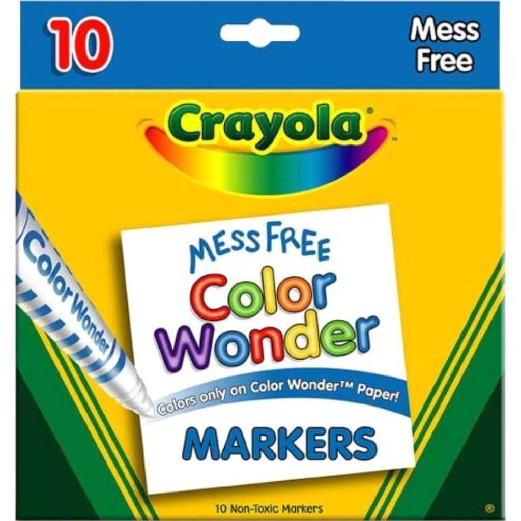 Crayola Color Wonder Coloring Markers 10 pack