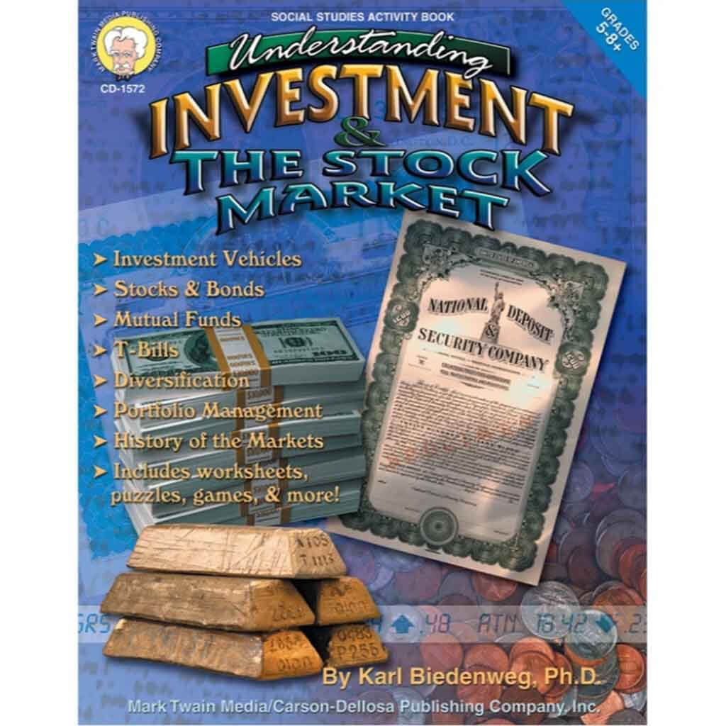 Investment &amp; The Stock Market Resource Book Grade 5-8 