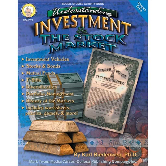 Investment & The Stock Market Resource Book Grade 5-8 
