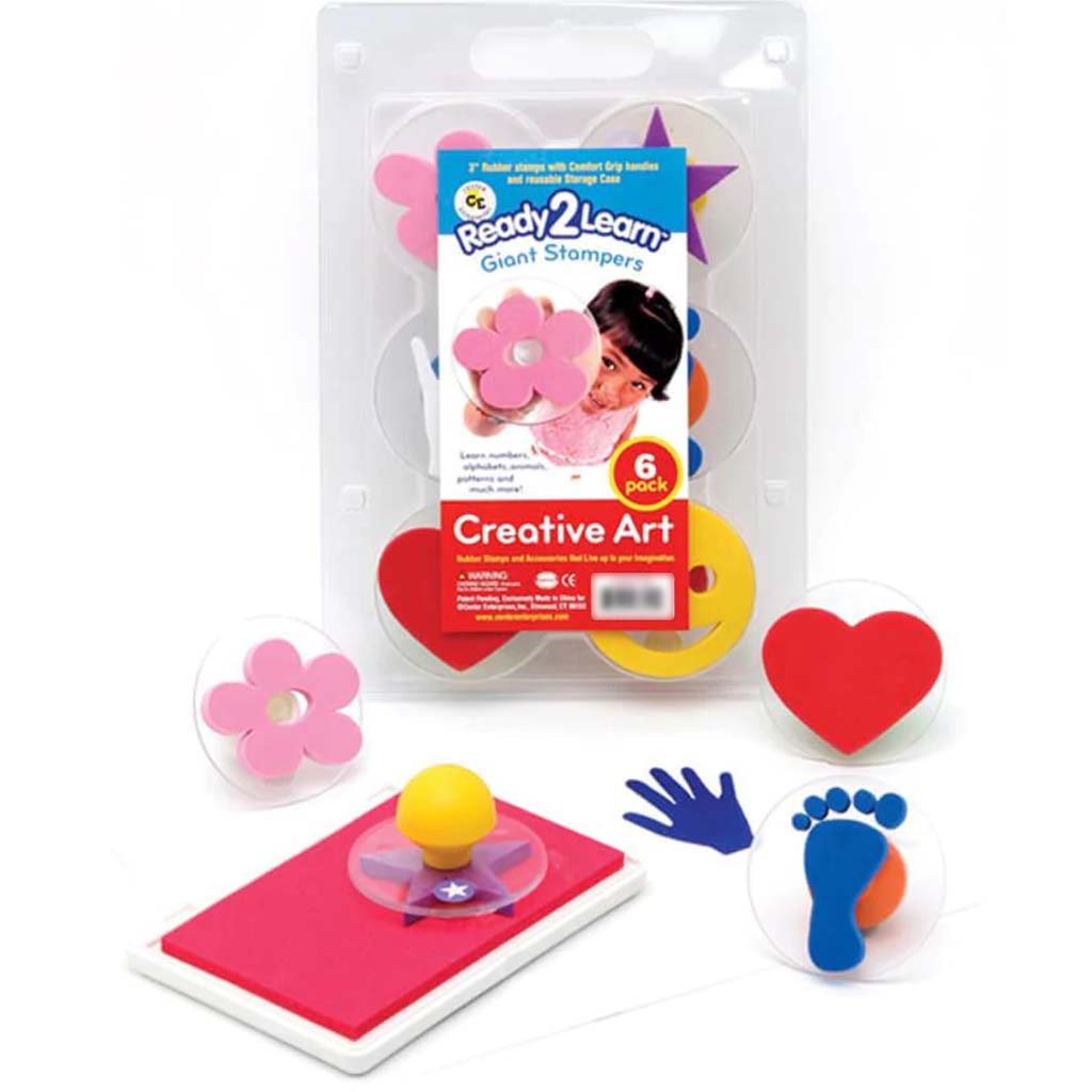 GIANT CREATIVE ART STAMP 6PCS 