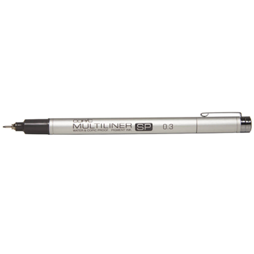 Multiliner SP Black Ink Marker, 0.3 Tip