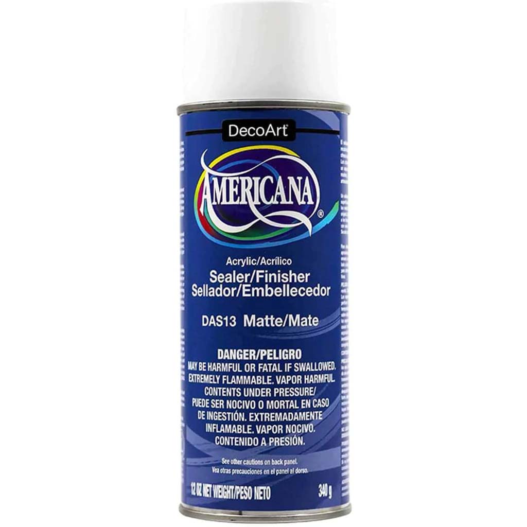 Americana Spray Sealers Finish Matte Spray 12oz