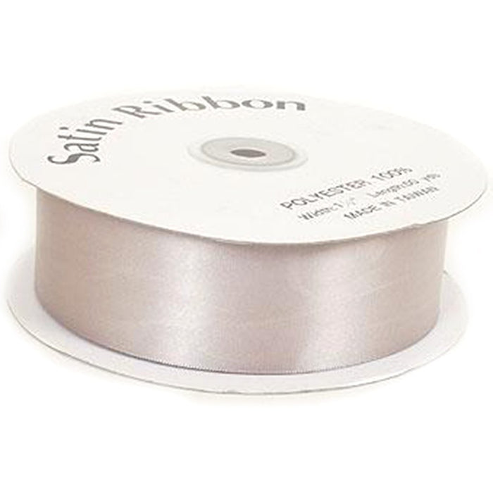 Ribbon Satin 1/4in Metallic Silver