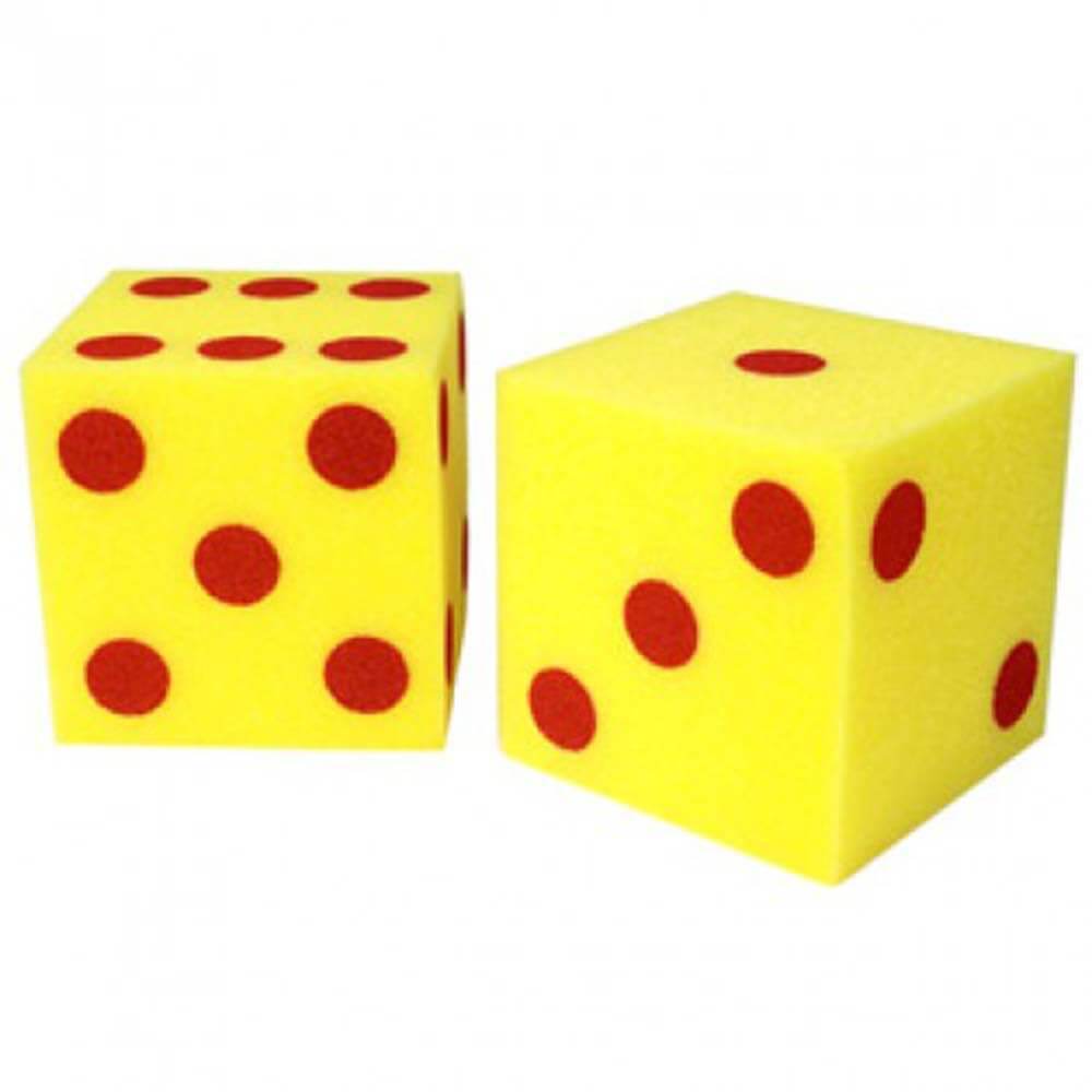 Giant Soft Foam Dot Dice 